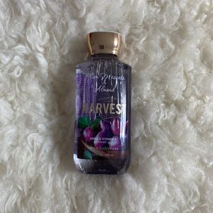 New BBW Plum Moscato & Almond Harvest RARE & HTF Shea Moisturizing Shower Gel